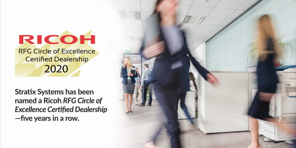 Stratix Ricoh Excellence Award