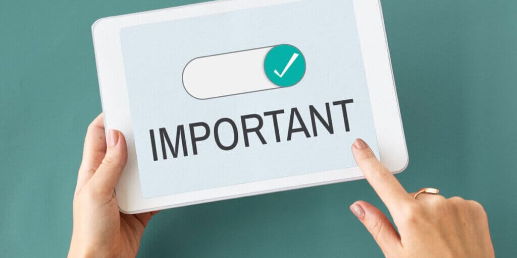 important-significant-priority-notice-concept
