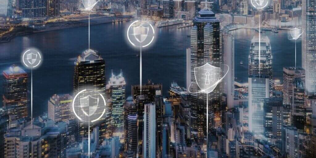 smart-city-security-background-digital-transformation-digital-remix